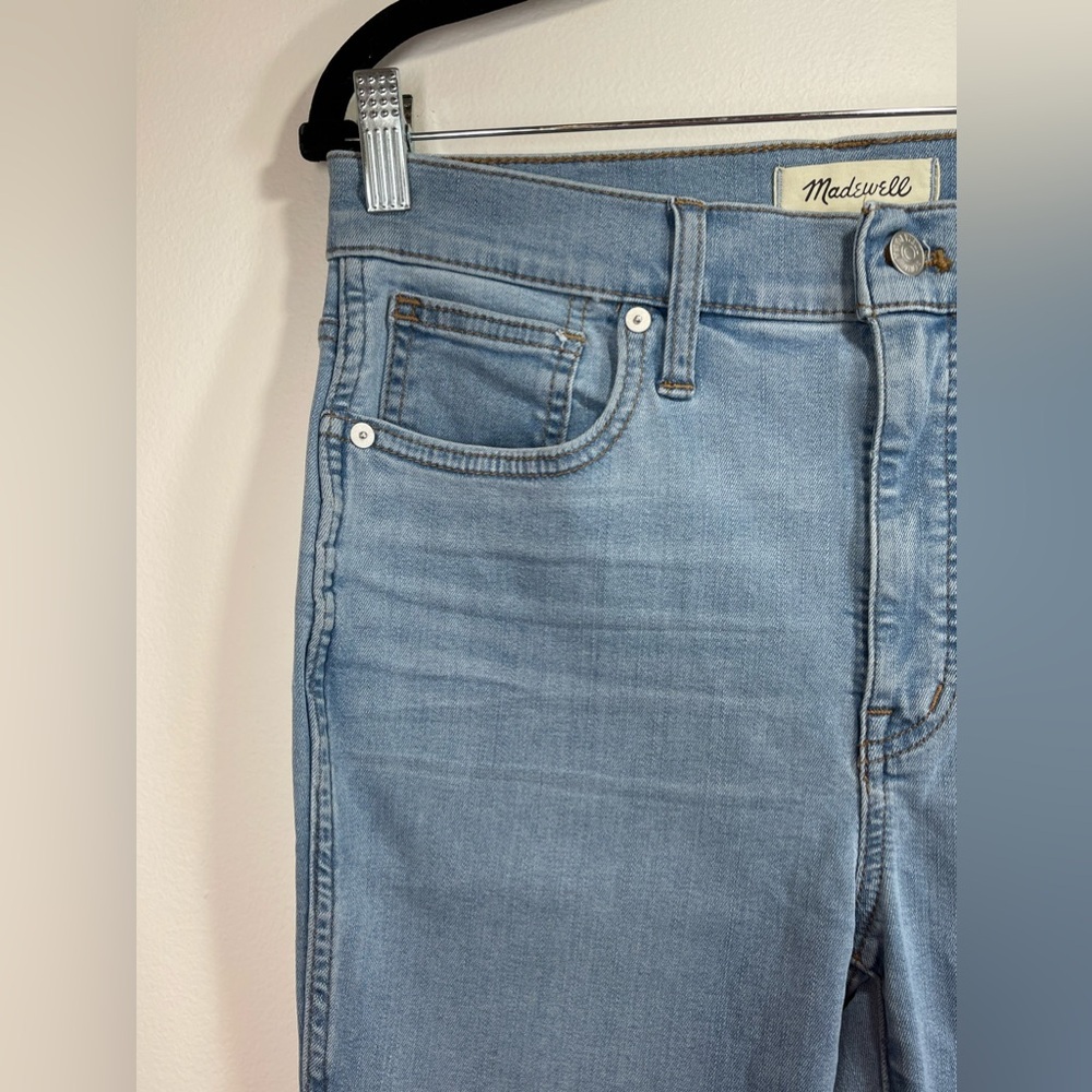 NWT Madewell  Jeans Women's Size 29 High-Rise‎ Skinny Crop in Charlemont Wash - Picture 9 of 16